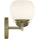 Moon Breeze 3 Light 25 inch Brushed Gold Vanity Light Wall Light